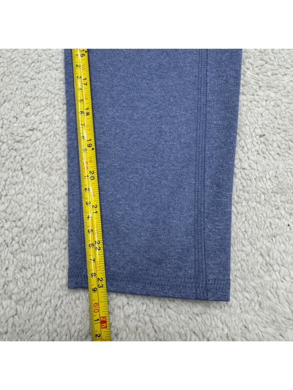San Francisco City Lights Women's Legging High Rise Blue Activewear Pockets Sz M - Picture 7 of 8